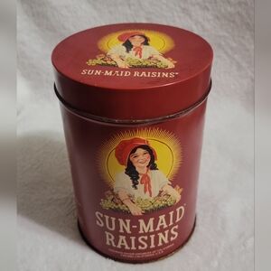 Vintage Sun-Maid Raisins Tin